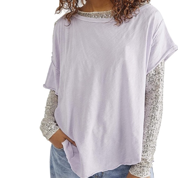 Free People Care FP U Fancy Tee - Picture 3 of 3